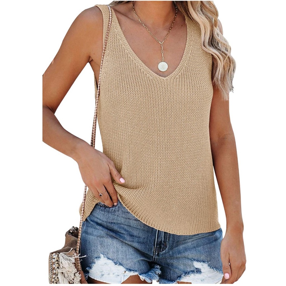 Knit Camisole Tank Top NWOT